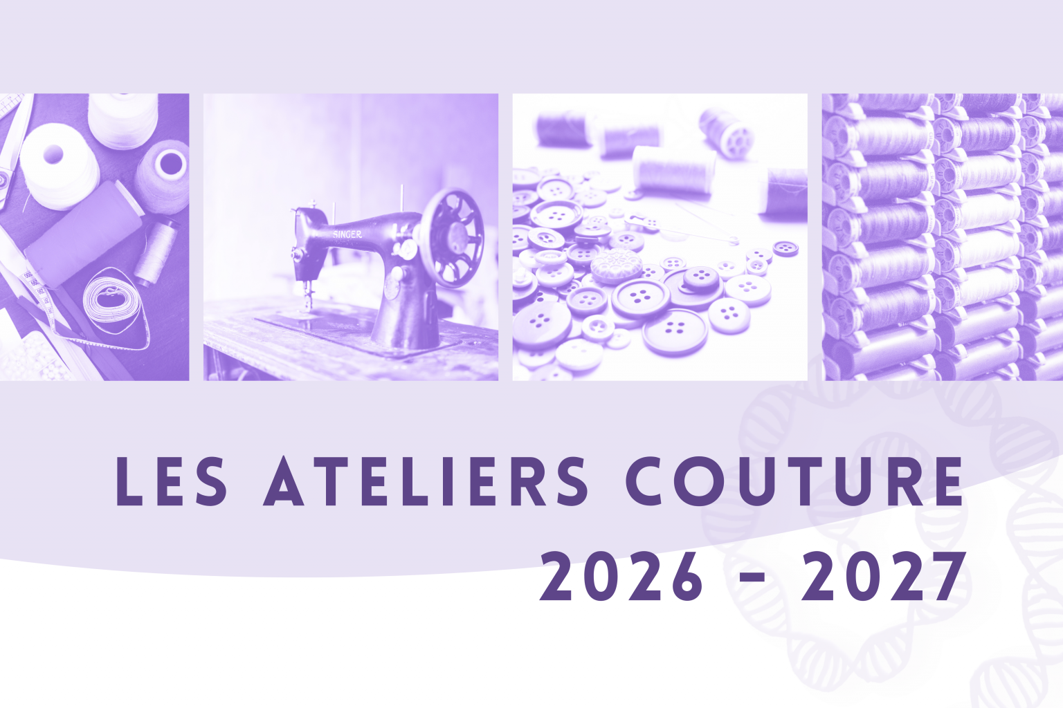 Les ateliers couture 2026-2027
